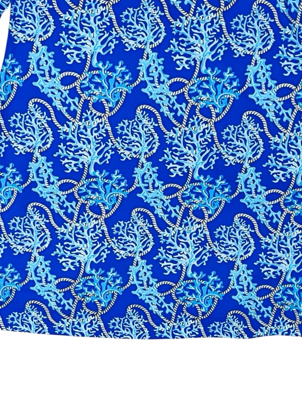 Anthony’s Resort Florida By Lulu-B Dress UP 50+ Sea Coral Reef 3/4 Sleeve M NWOT - Picture 8 of 12
